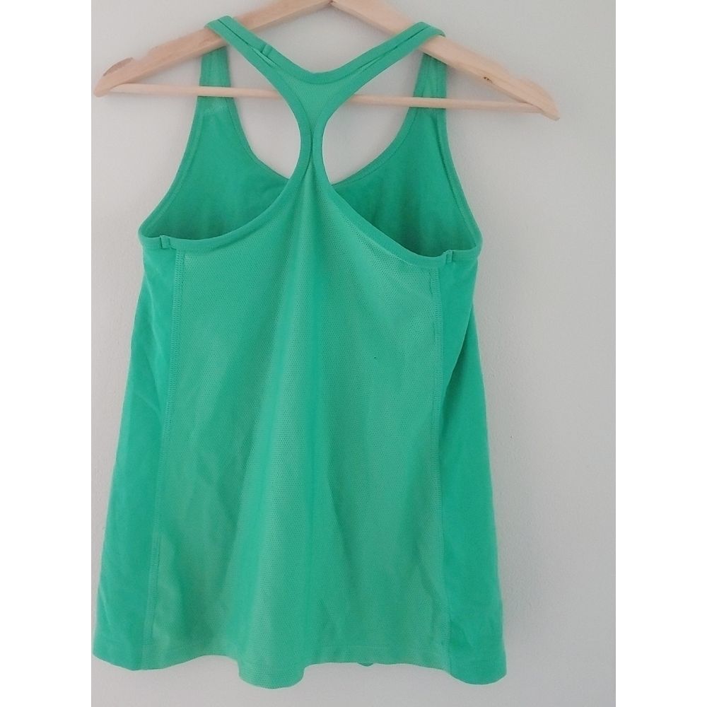 Nike soft green dri-fit tank top - Picture 3 of 7